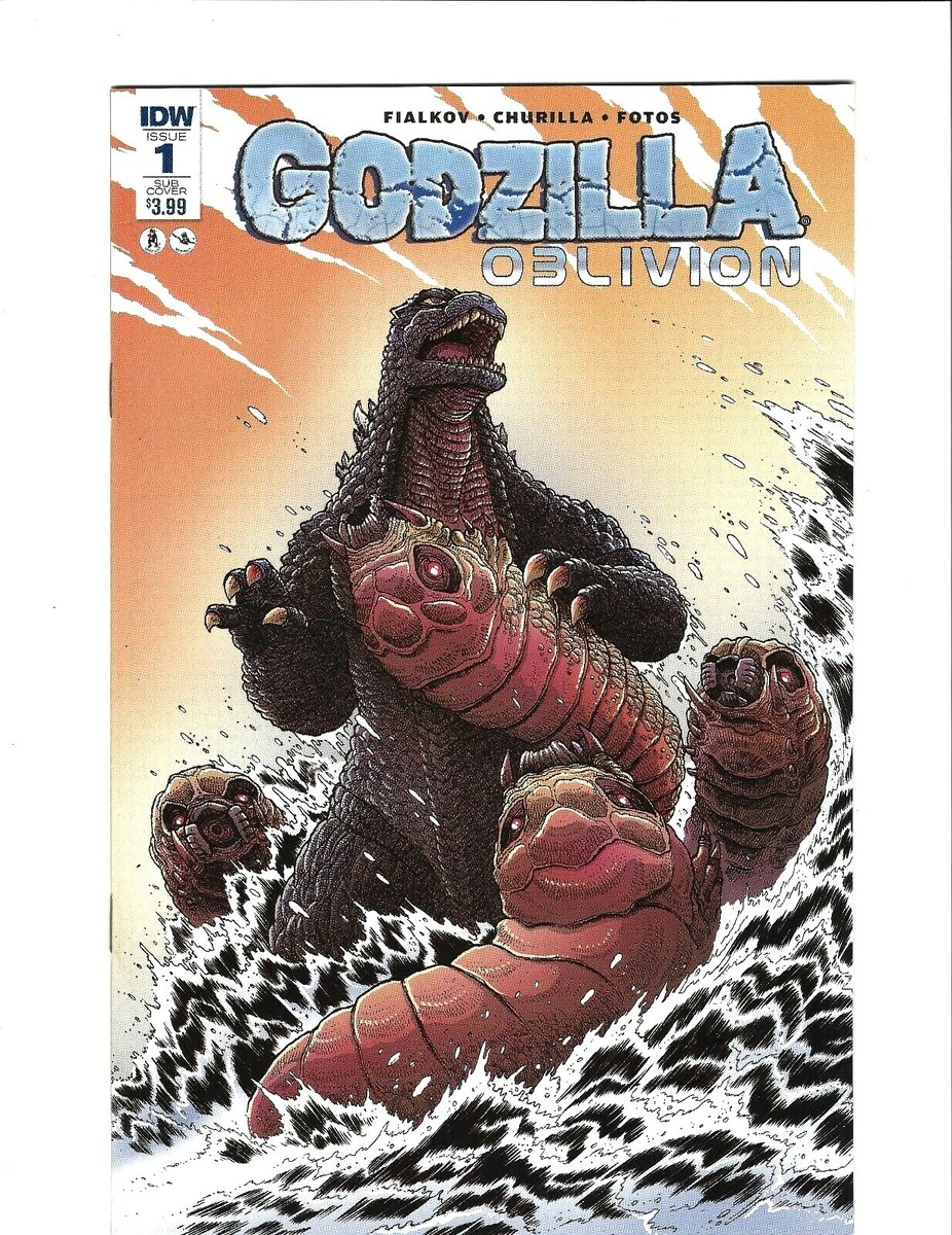 GODZILLA OBLIVION ISSUE #1 SUB COVER MARCH 2016 IDW PRODUCTIONS