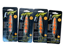 4 of Michigan Stinger 3-3/4" Fishing Lures Trolling Spoons NIP