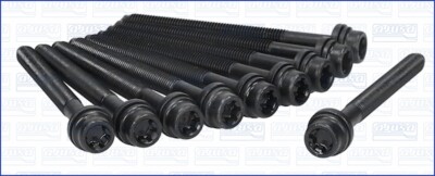 AJUSA 81019300 Schraubensatz, Zylinderkopf für, AUDI, BESTURN (FAW), SEAT, SKODA,VW