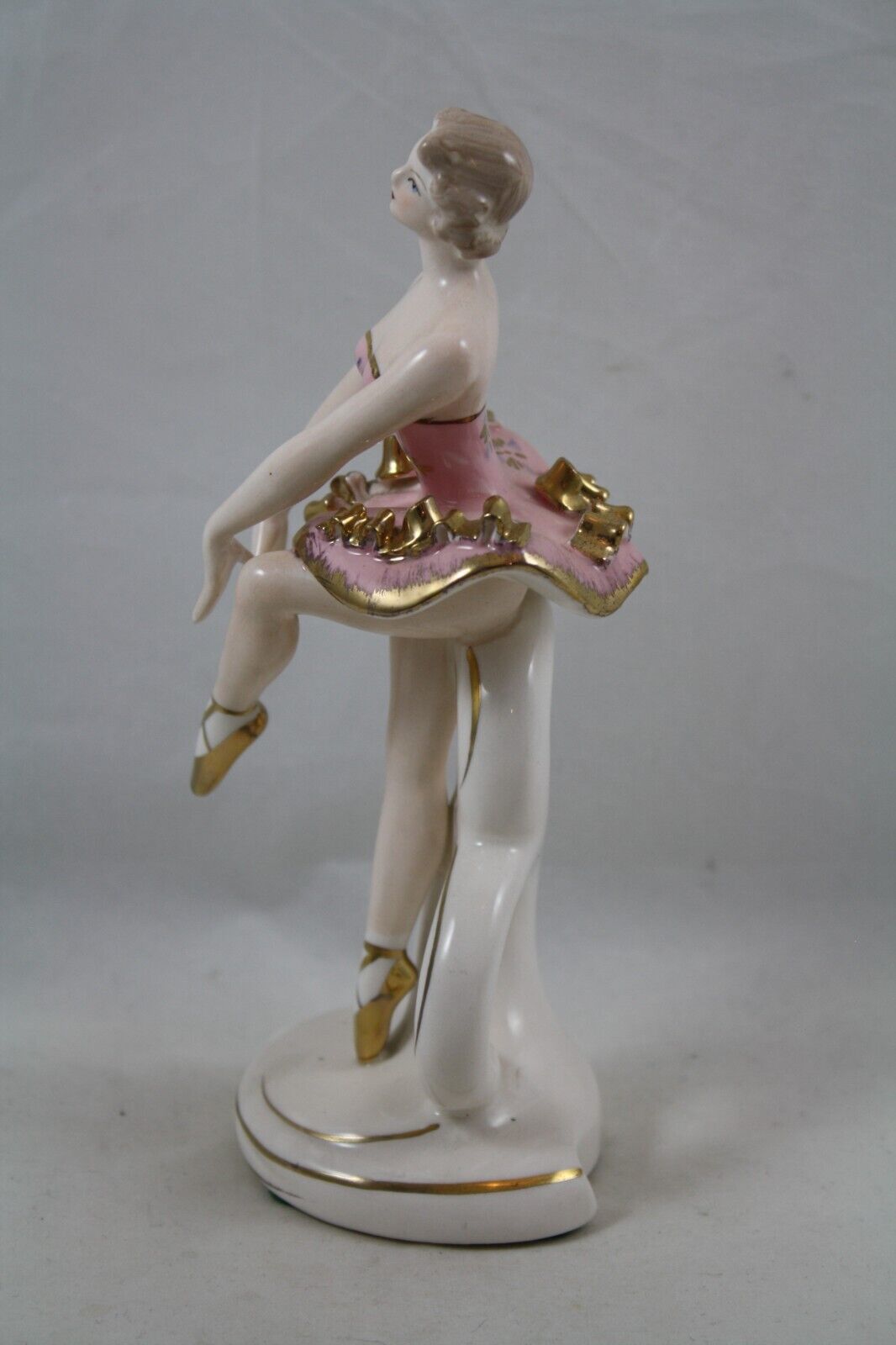 Vintage Made in Japan Ballerina in Pink Tutu Figurine