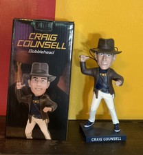 Milwaukee Brewers Craig Counsell Indiana Jones Night Bobblehead 6/17/23
