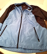 North End Weather Technology Jacket Ladies XXL Blue Black