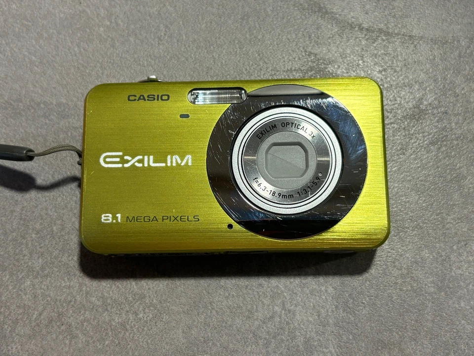 Casio Exilim EX-Z80 Grün Kompakte Digitalkamera - Getestet! Guter Zustand selten - Bild 2 von 4