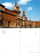 Roma Piazza Navona Cartolina Continentale Pama Grafica Colore Non Spedita