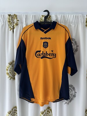 Liverpool FC 00-01 Retro Away Football Shirt Soccer Jersey | eBay UK