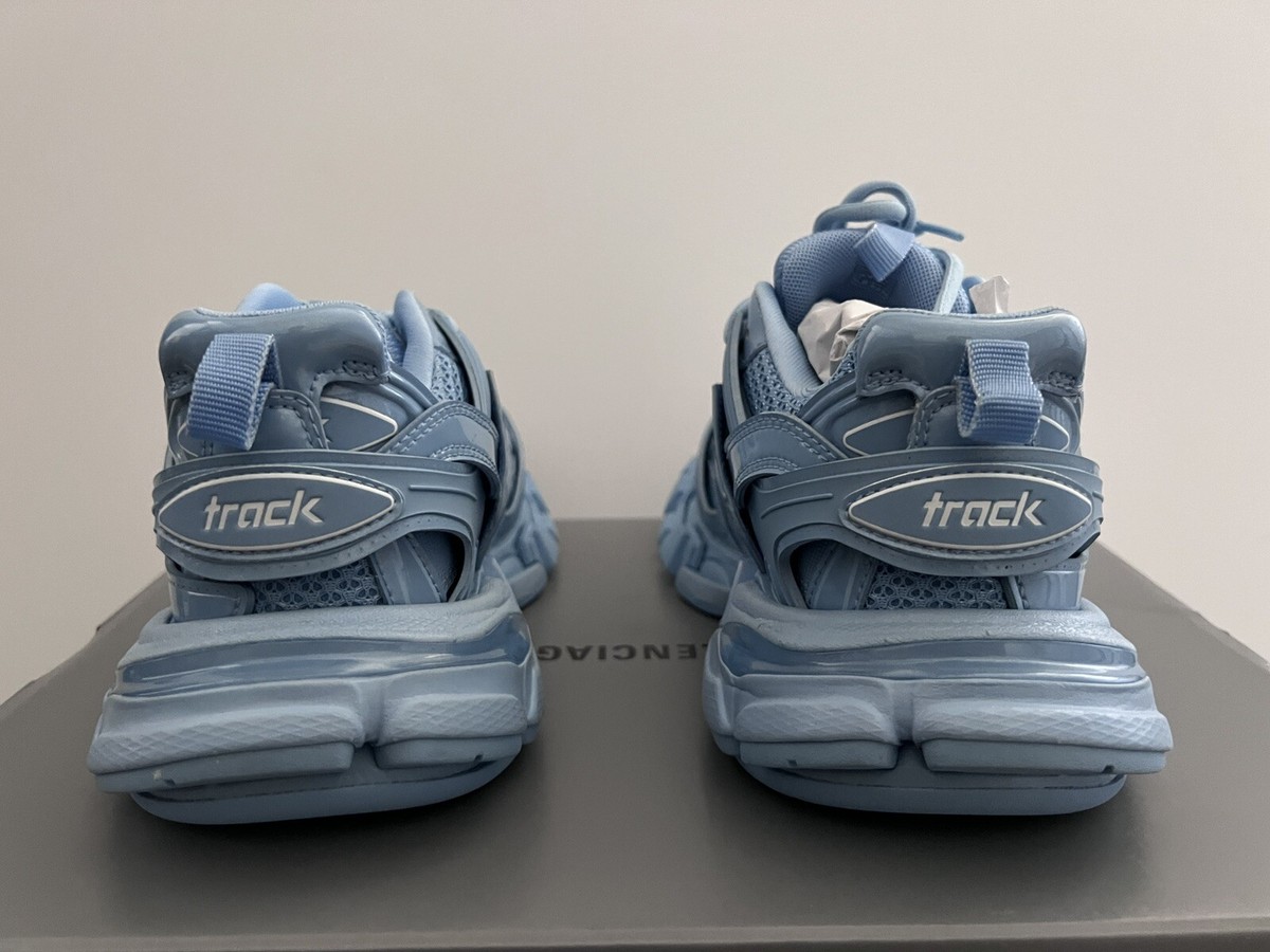 23.5 レディース BALENCIAGA ライトブルー スニーカー Balenciaga Track.3 Sneakers Light Blue $895 | eBay