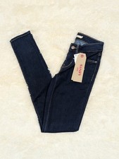 New Levis 711 Skinny Jean Size 24 Women's Dark Wash Mid Rise