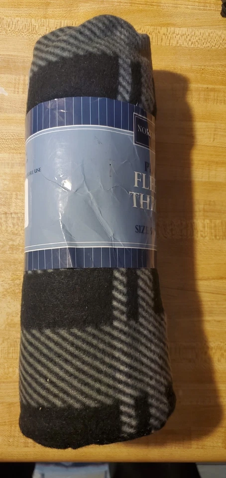 NorthPoint Plaid Fleece 50X60" Blanket Quilt Throw Gift BRAND NEW - Image 4 of 4