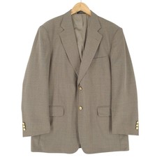 Stafford Blazer Jacket Wool Beige FT9 Size EU 52 UK/US 42