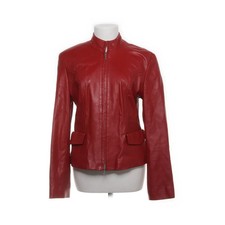 Clan, Lederjacke, Damen, Größe: 40, Rot, Acetat/Polyamid, Einfarbig #HxQ