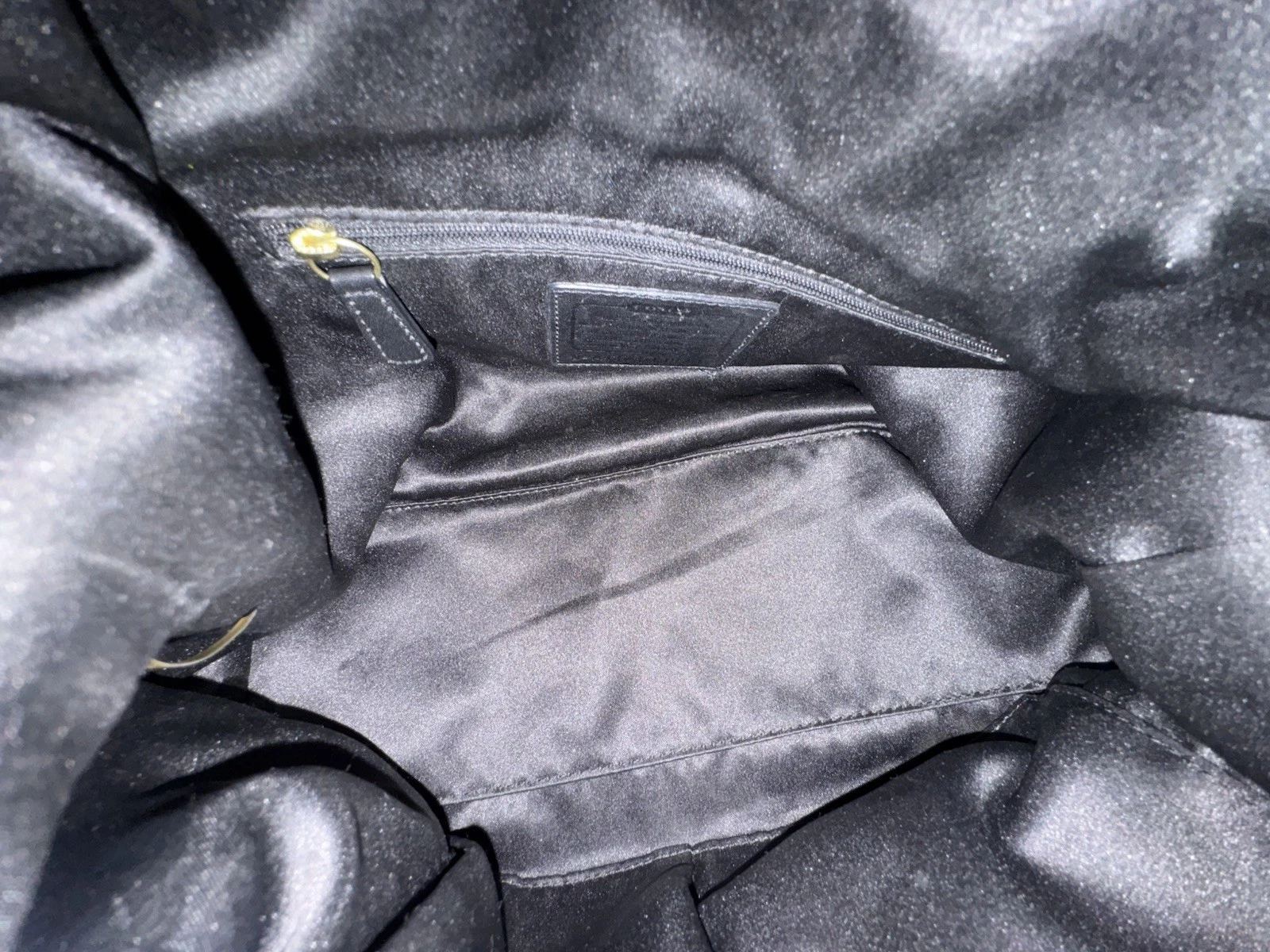 Borsa a tracolla Coach Ashley nera pelle con accenti di pelle di serpente A1373 F1924