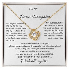 Collar de regalo para mi hija extra - Joyería de recuerdo significativa
