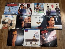 Lot Of 11 Laserdisc Movies Silence Of The Lambs/Godfather/Cliffhanger/Dumb&Dumbe