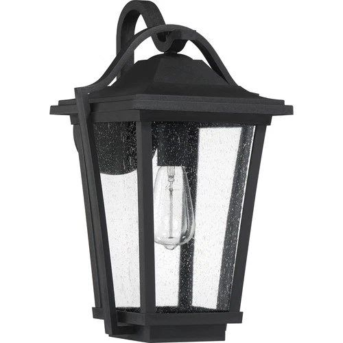 Quoizel DRS8411 Darius 1 Light 18" Tall Outdoor Wall Sconce - Black - Picture 4 of 4