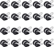 1/2 Inch Stainless Steel Cable Clamps, 20Pcs