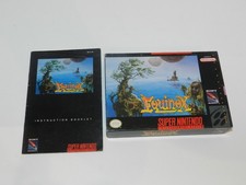 Equinox Super Nintendo SNES Empty Original Box  Manual Booklet Only