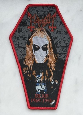 Mayhem Patch Aufnäher Dead De Mysteriis Dom Satanas Death Euronymous