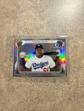 2014 Bowman Chrome Mini- Refractor #MC-YP - Yrsiel Puig - LA Dodgers - MT