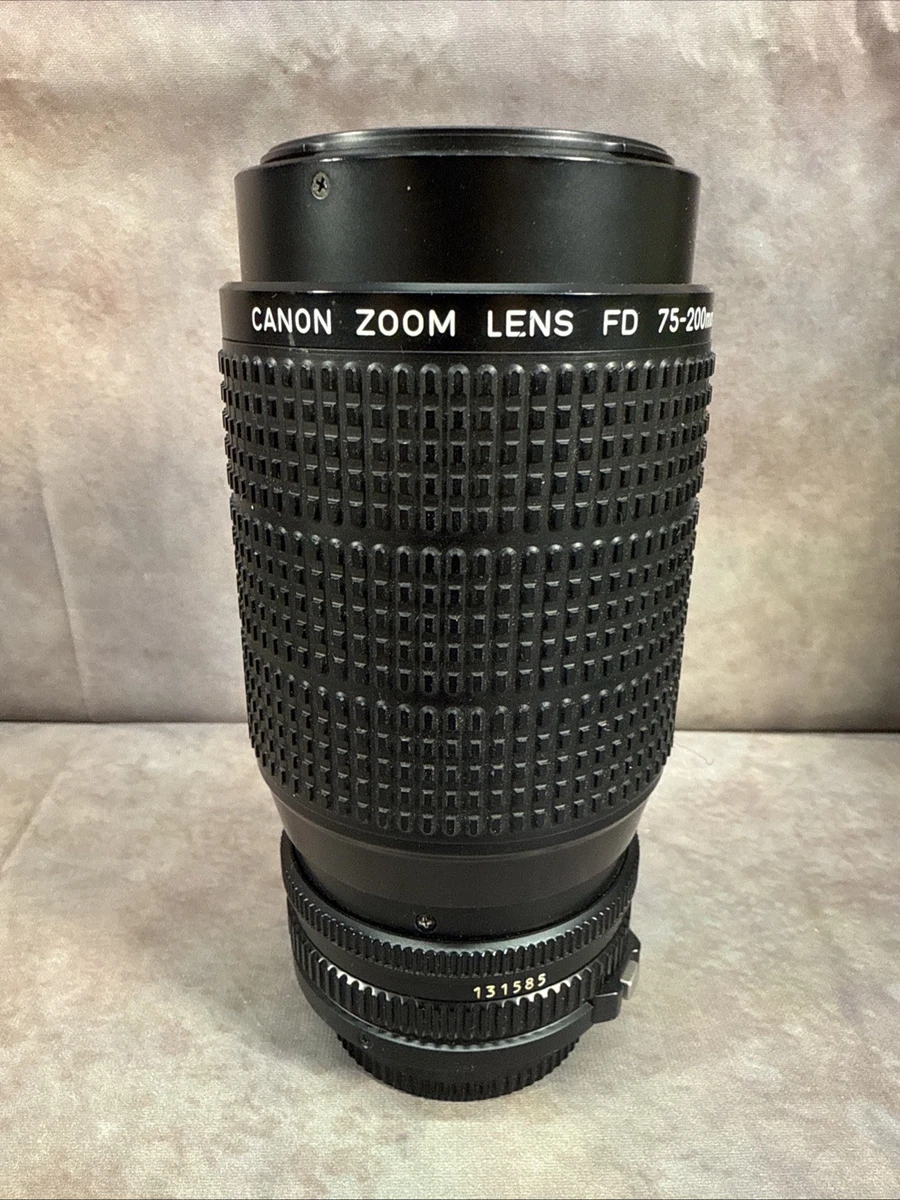 Canon FD 75-200mm Focal Camera Lenses for sale | eBay