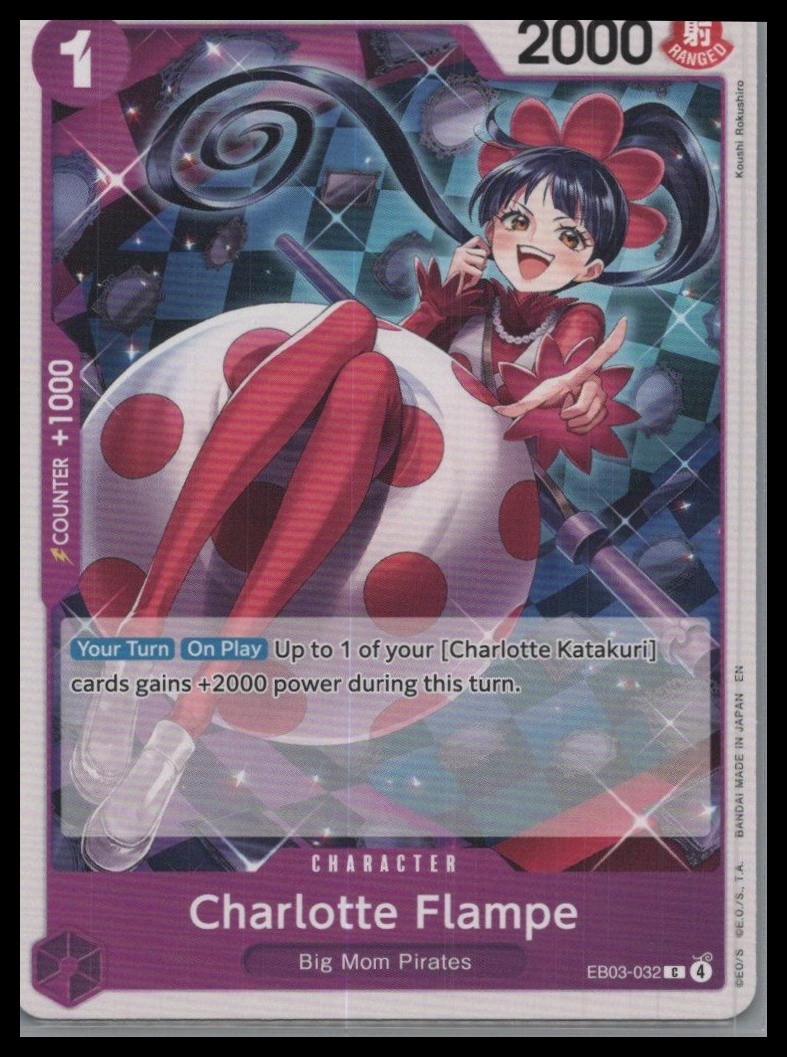 Charlotte Flampe C Extra Booster: One Piece Heroines Edition EB03-032 NM
