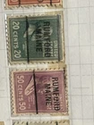 VINTAGE , ALL DIFF. USED US STAMPS - LOT