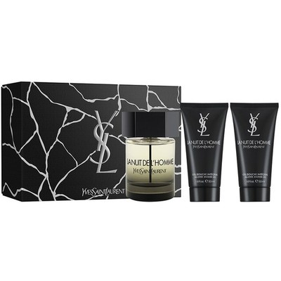 Herrenparfüm Set Original YSL La Nuit De L'Homme 100ml + 2x Gel 50ml