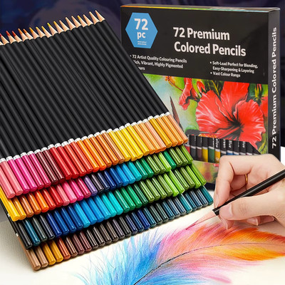180 Farben Profi Öl Farbstifte Set Fine Art Zeichnen Skizzieren