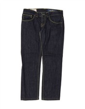 Jeans donna DONDUP dritto W29 L28 blu navy cotone DS29