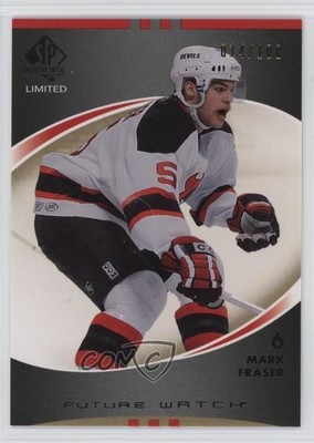 2007-08 SP Authentic Future Watch Limited 14/100 Mark Fraser #181 hb2