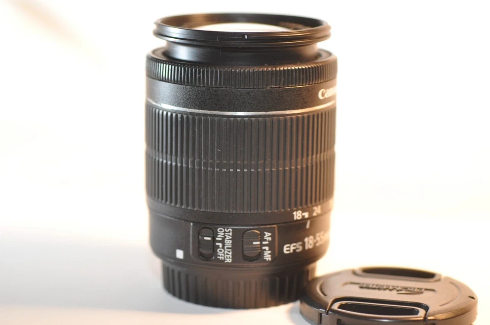 Canon EF-S STM 18-55mm 3.5-5.6 IS lens READ for Digital EOS Rebel T8 T7 80D 90D - Image 4 of 4