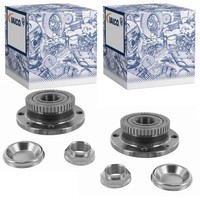 2X Vaico RADLAGER-SATZ Hinten Passend FüR CitroËN Berlingo Xsara Peugeot 406