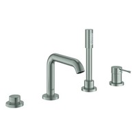 Grohe Essence 4-Loch Einhand-Wannenkombination Edelstahl 25251DC1