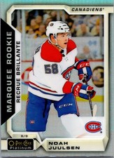 2018-19 O-Pee-Chee Platinum Marquee Rookies Rainbow Noah Juulsen #167