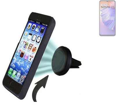 Magnethalterung Lüftungshalter für Tecno Spark 9T Auto Halterung Smartphone Ha