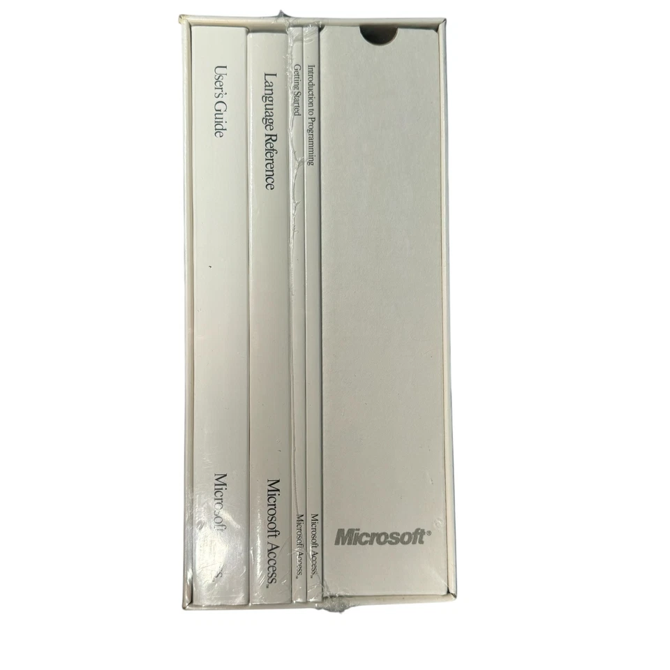 Microsoft Access v1.00 DBMS Software Windows 3.5 SEALED - Image 4 of 4