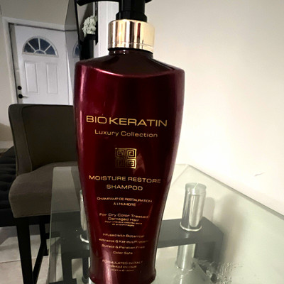 BIO KERATIN Luxury Collection Moisture Restore Shampoo Sulfate/Paraben-Free