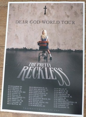 The Pretty Reckless - live music show 2026 TOUR promotional concert gig poster