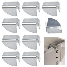 15 PCS Shelf Clips Bracket for Garage Cabinet, Removable Metal Shelf Support ...