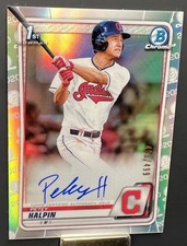 2020 Bowman Draft Petey Halpin Chrome Prospect Refractor Auto /499 #CDA-PH RC