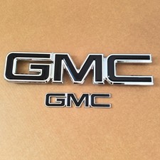 2007-2013 Kit Oem Grille Rear Gmc Emblem For Sierra 1500 2500hd 3500hd Chrome