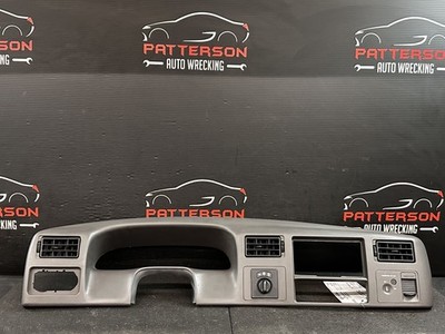 99-01 FORD F250 SUPER DUTY DASH SPEEDOMETER INSTRUMENT CLUSTER TRIM BEZEL GRAY E