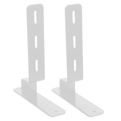  2 PCS Deskside Vertical Stand Pegboard Holder Table Fixing Part Bracket