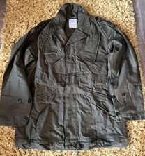 Giacca da combattimento militare cotone resistente 180/92 non emessa NOS esercito olandese anni 80