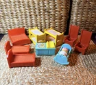 Fisher-Price Little People Furniture Set Vintage 1963-1996