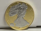 2024 Gold Highlighted 1oz American Silver Eagle .999 - BU