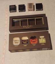 Gucci Parfums For Women Mini Bottles 4 Pack Gift Set Never Used