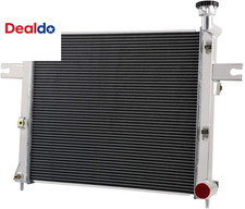 3 Row Aluminum Radiator Compatible with 2005-2010 Jeep Commander Grand Cherokee