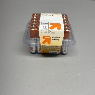 AAA Batteries - 36pk Alkaline Battery - up&up New In Box