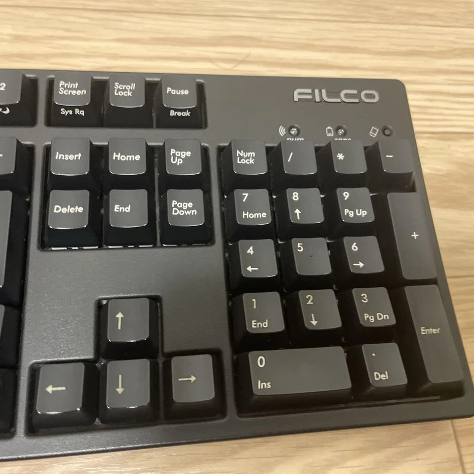 Filco Majestouch Convertible 2 Mechanical Keyboard Swapped Switches Custom Used - Image 4 of 4