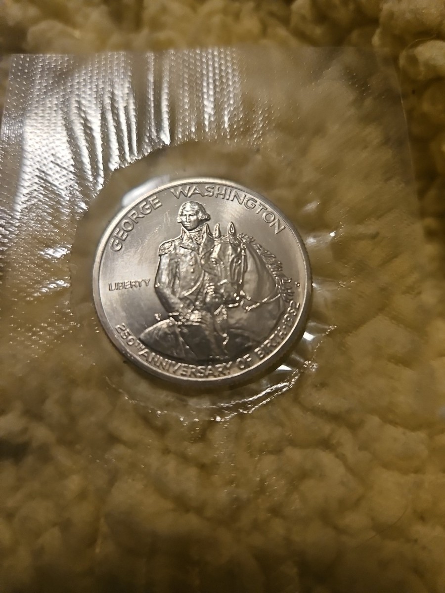 George Washington 250th Anniversary Silver Half Dollar | eBay